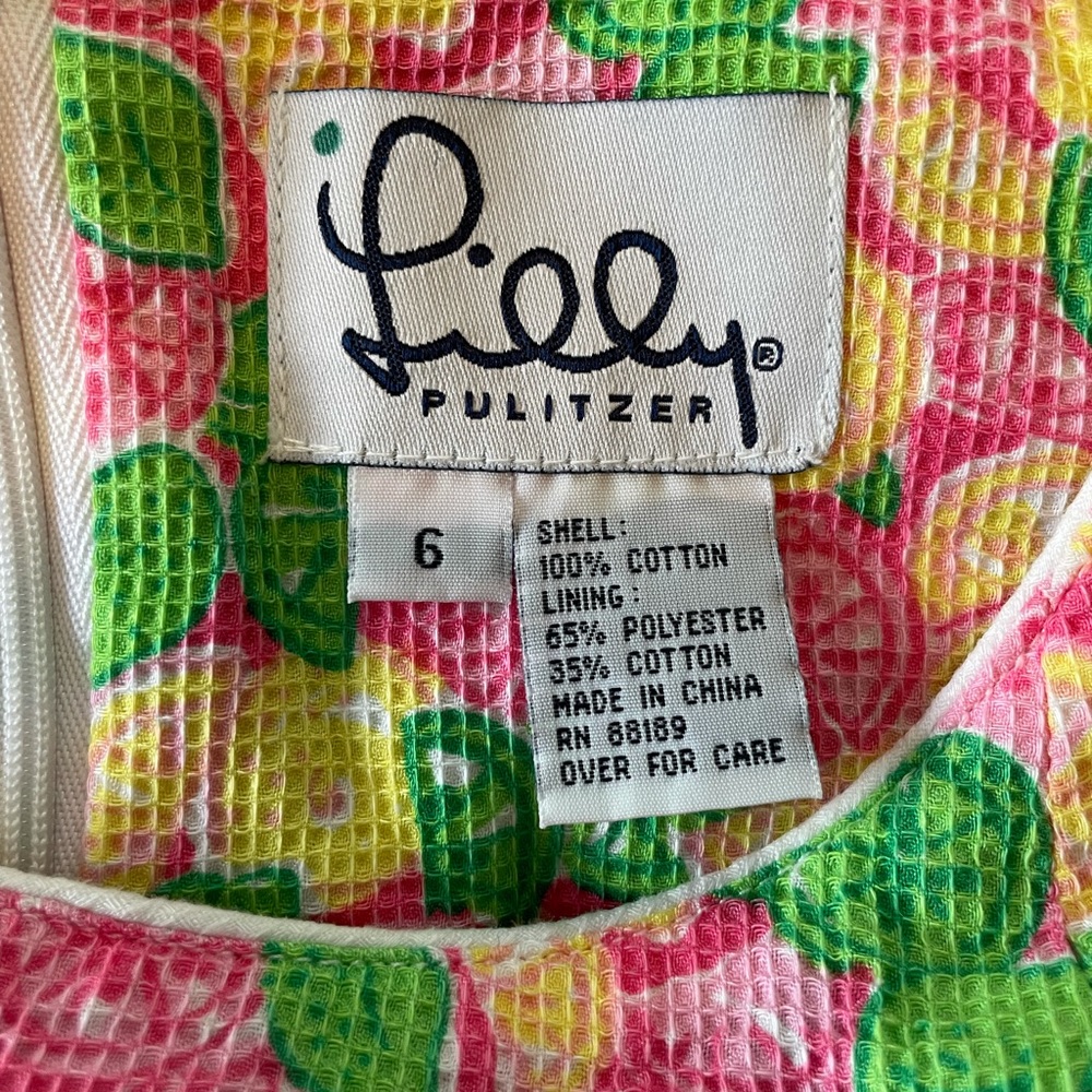 Lilly Pulitzer Shift Dress (size 6) - Picture 3 of 3
